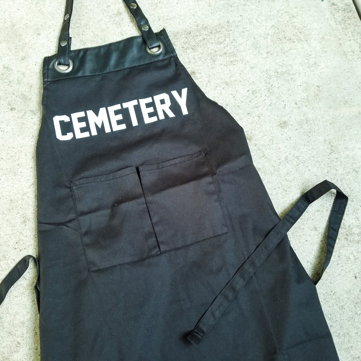 GROUNDSKEEPER embalmer apron Discount Cemetery