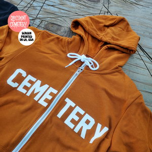 GROUNDSKEEPER zip-up hoodie - Discount Cemetery