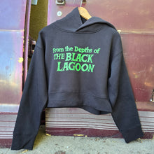 Load image into Gallery viewer, FROM THE DEPTHS cropped hoodie FEMME