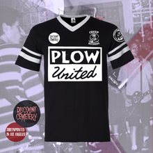 Load image into Gallery viewer, Plow United – Goodnight Sellout! Black Soccer Jersey &amp; Cassette Bundle (Pre-Order)