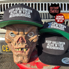 Load image into Gallery viewer, KEEP HALLOWEEN ALIVE™ snapback hat