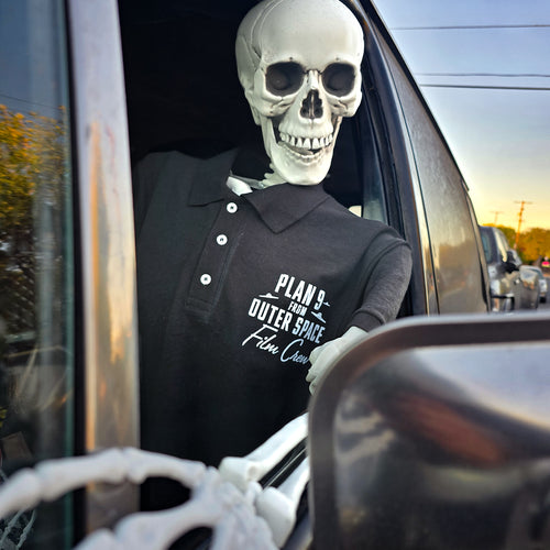 PLAN 9 FILM CREW polo (S,M)