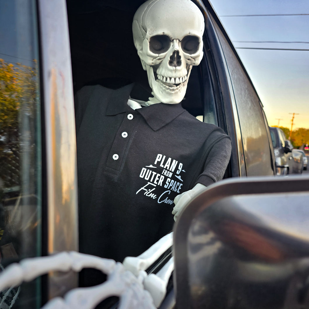 PLAN 9 FILM CREW polo (S,M)