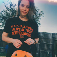 Load image into Gallery viewer, KEEP HALLOWEEN ALIVE tee shirt