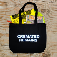Load image into Gallery viewer, CREMATED REMAINS tote bag - Discount Cemetery