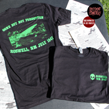 Load image into Gallery viewer, ROSWELL '47 black tee