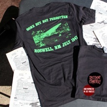 Load image into Gallery viewer, ROSWELL '47 black tee