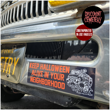Load image into Gallery viewer, KEEP HALLOWEEN ALIVE™ bumper sticker