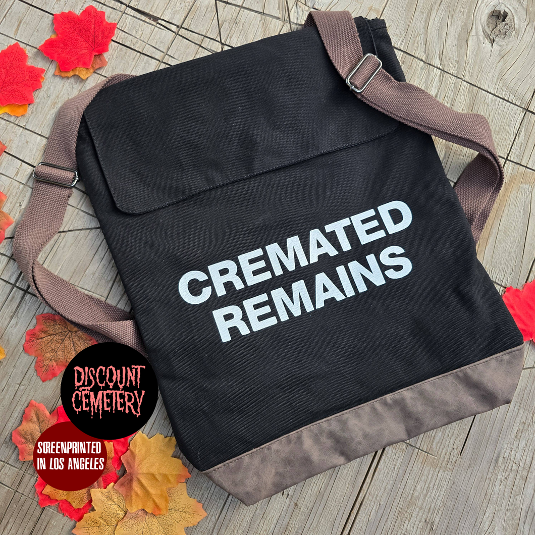 CREMATED REMAINS backpack