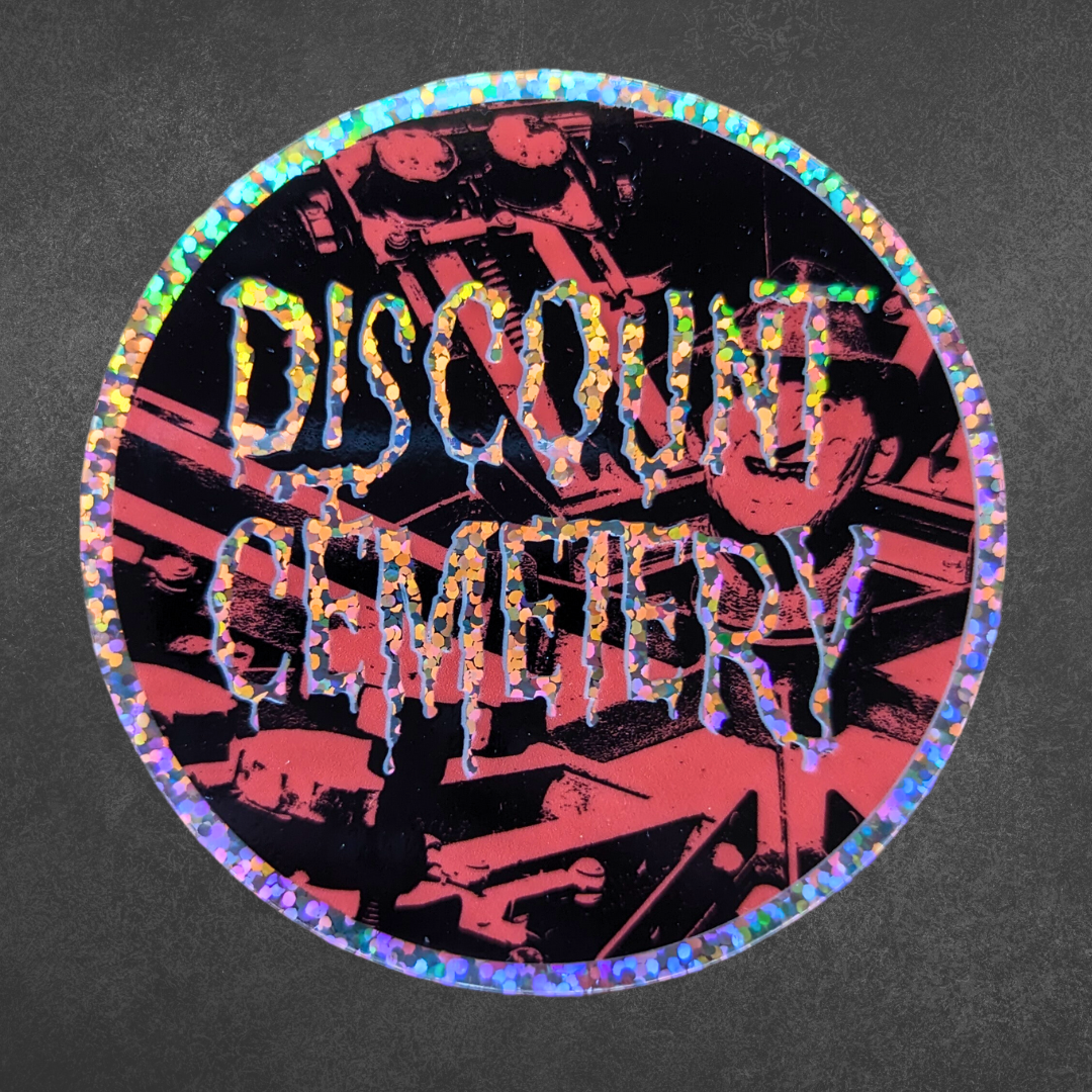 print-shop-logo-glitter-sticker-discount-cemetery