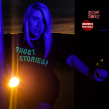 Load image into Gallery viewer, GHOST STORIES! black tee