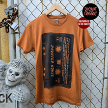 Load image into Gallery viewer, HAUNTED CASSETTE black tape autumn tee
