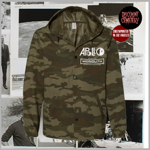 Load image into Gallery viewer, KUBRICK MOON LANDING camo hooded windbreaker