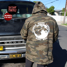 Load image into Gallery viewer, KUBRICK MOON LANDING camo hooded windbreaker (M/L/XL left)