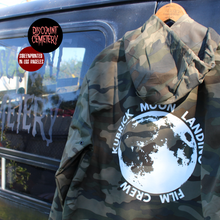 Load image into Gallery viewer, KUBRICK MOON LANDING camo hooded windbreaker (M/L/XL left)