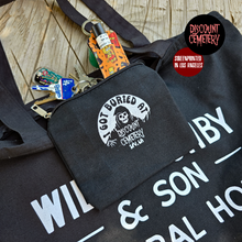 Load image into Gallery viewer, NEXT STOP large zipper tote