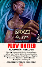 Load image into Gallery viewer, Plow United – Goodnight Sellout! Black Soccer Jersey &amp; Cassette Bundle (Pre-Order)