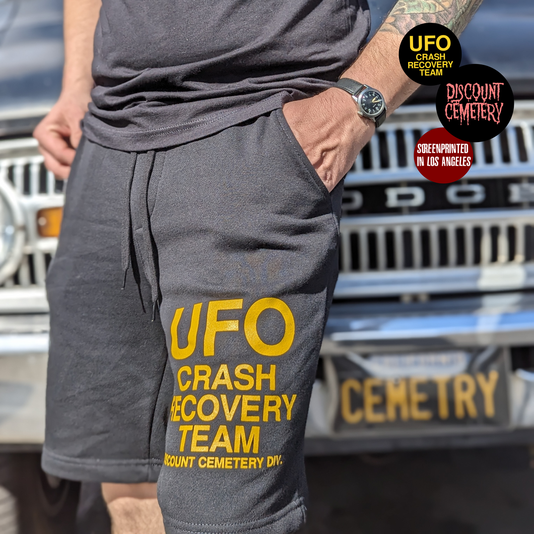 UFO CRASH RECOVERY TEAM shorts
