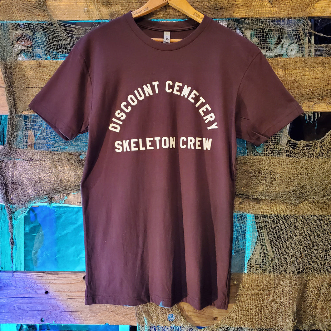 SKELETON CREW oxblood shirt