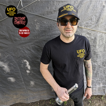 Load image into Gallery viewer, UFO CRASH RECOVERY TEAM black tee