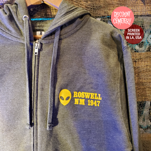 ROSWELL 47 zip-up hoodie