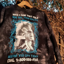 Load image into Gallery viewer, 555-FEAR tie die sweatshirt - Discount Cemetery