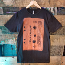 Load image into Gallery viewer, HAUNTED CASSETTE black tee - Discount Cemetery