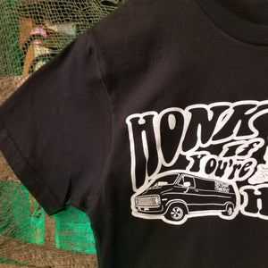HONK IF YOU'RE HAUNTED tee - Discount Cemetery