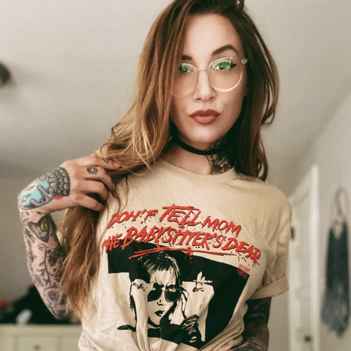 DON'T TELL MOM tee - Discount Cemetery
