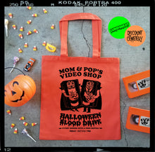 Load image into Gallery viewer, MOM &amp; POP&#39;S HALLOWEEN &#39;86 tote bag - Discount Cemetery