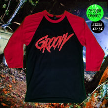 Charger l&#39;image dans la galerie, GROOVY blood red raglan - Discount Cemetery