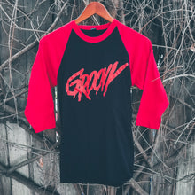 Charger l&#39;image dans la galerie, GROOVY blood red raglan - Discount Cemetery