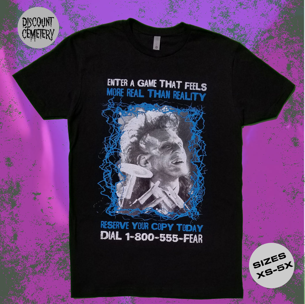 555-FEAR tee shirt - Discount Cemetery