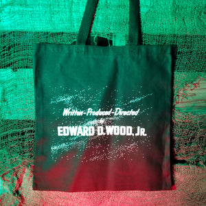 DIRECTED BY ED WOOD tote bag - Discount Cemetery
