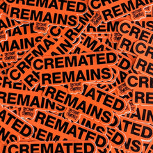 Charger l&#39;image dans la galerie, CREMATED REMAINS die cut sticker - Discount Cemetery