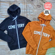 Load image into Gallery viewer, GROUNDSKEEPER zip-up hoodie - Discount Cemetery