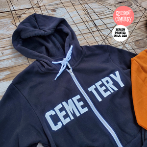 GROUNDSKEEPER zip-up hoodie - Discount Cemetery