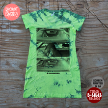 Load image into Gallery viewer, 1978 STRODE &quot;SFV KUSH&quot; green tie-die dress